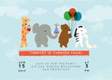 Friendly Bash - Invitación De Cumpleaños